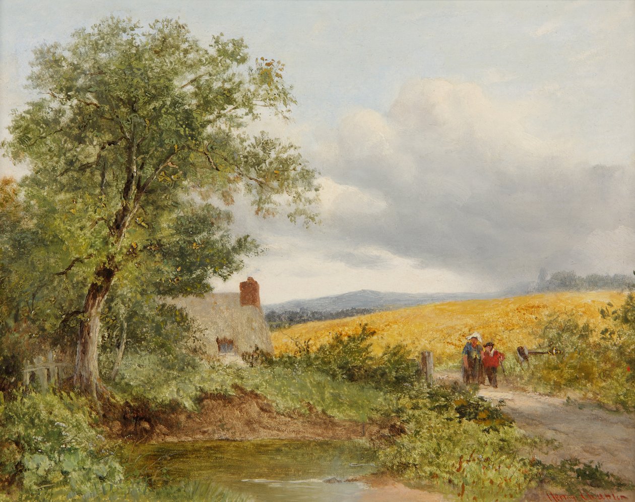 Nær Malvern, Worcestershire, 1873 av Henry Chaplin