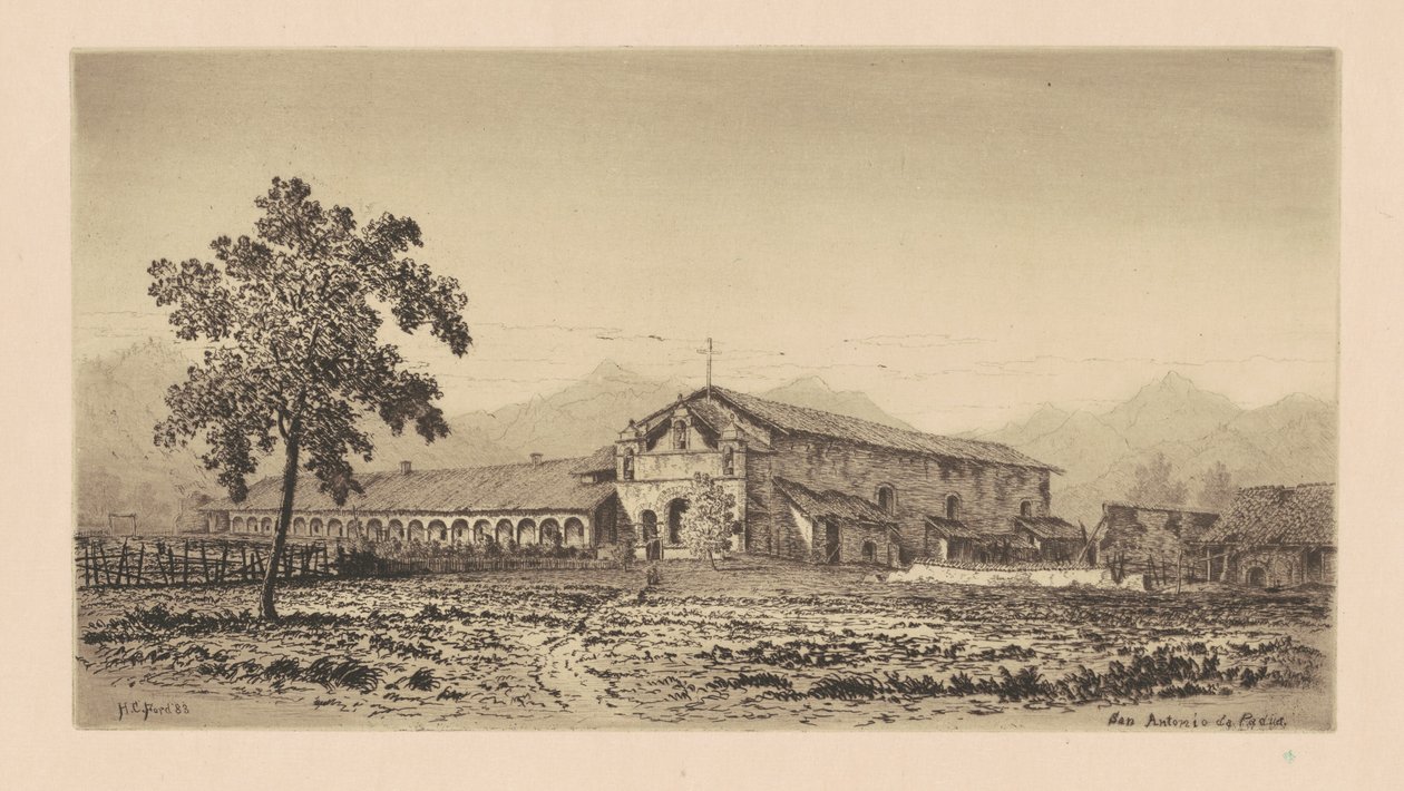 Mission St. Anthony av Padua, av Henry Chapman Ford