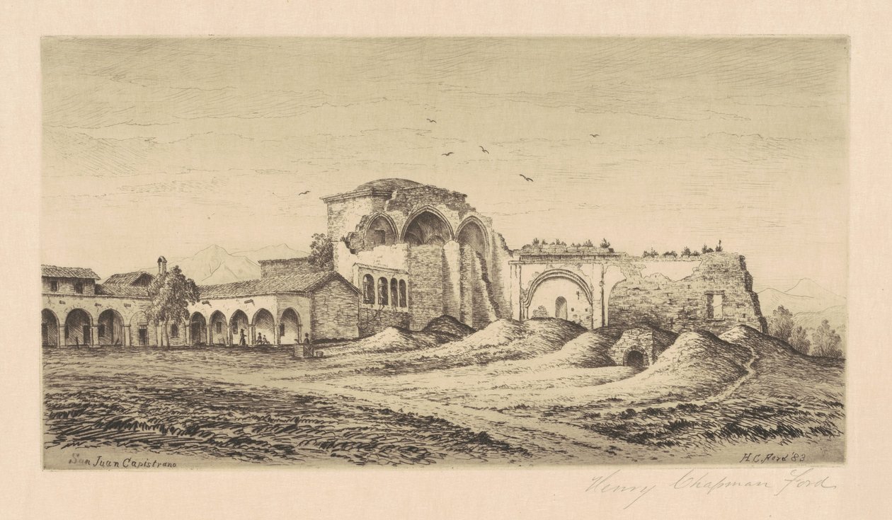 St. Johns Capistrano-misjon av Henry Chapman Ford