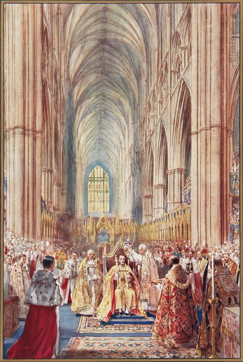 Kroningen av kong George VI av Henry Charles Brewer