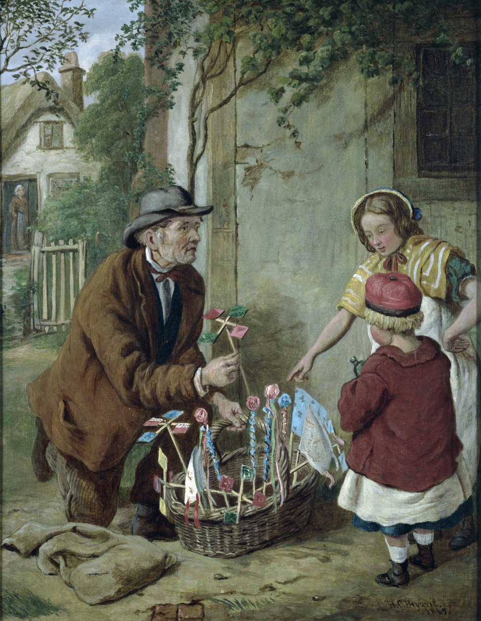 Det nye leketøyet, 1865 av Henry Charles Bryant