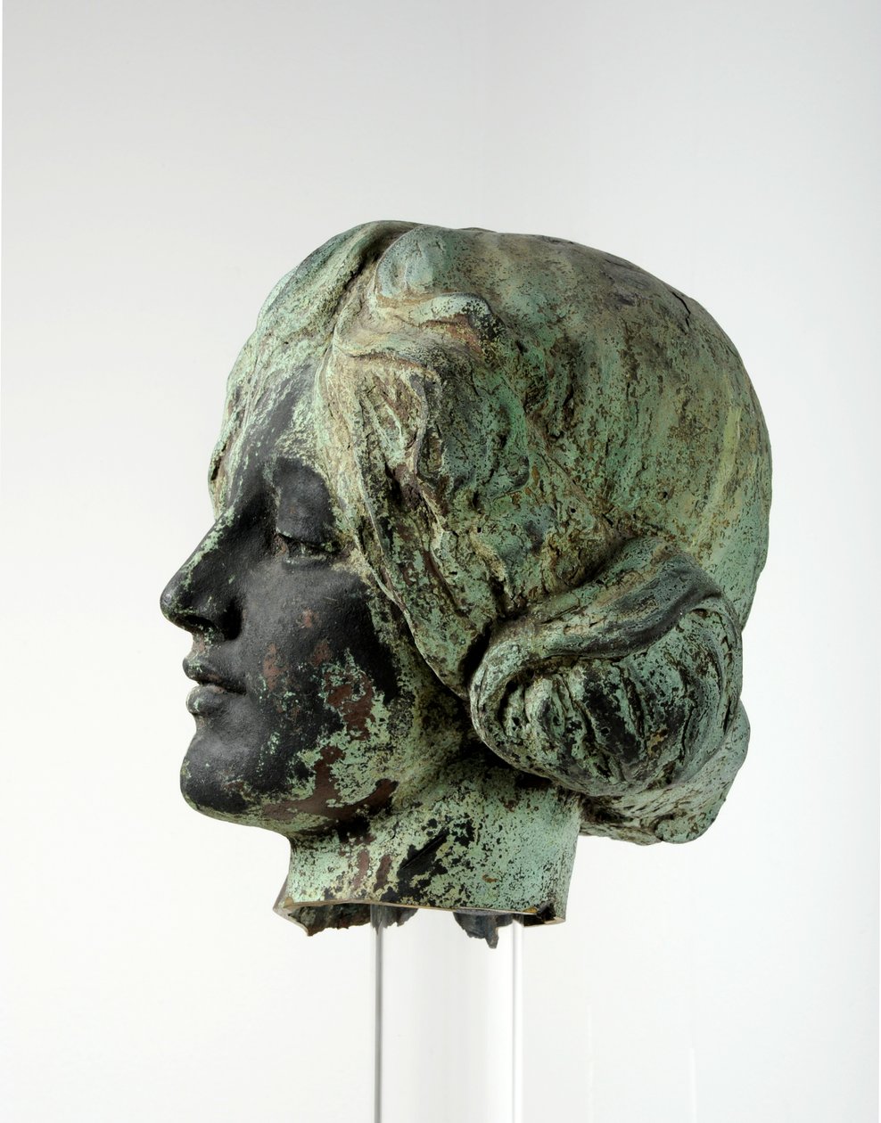 Head of Victory fra Leeds War Memorial av Henry Charles Fehr