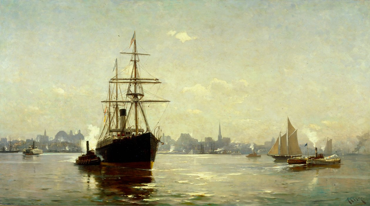Havnen i New York av Henry Chase