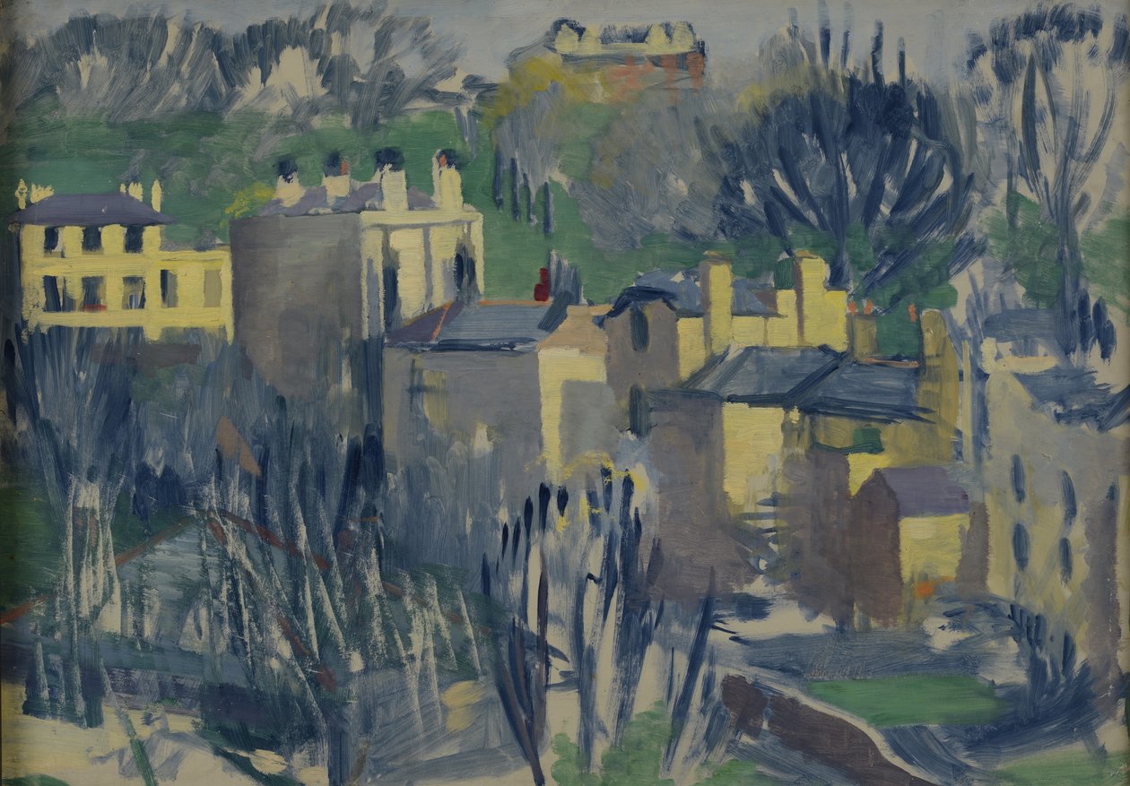 Vårmorgen, Hampstead av Henry Clarence Whaite