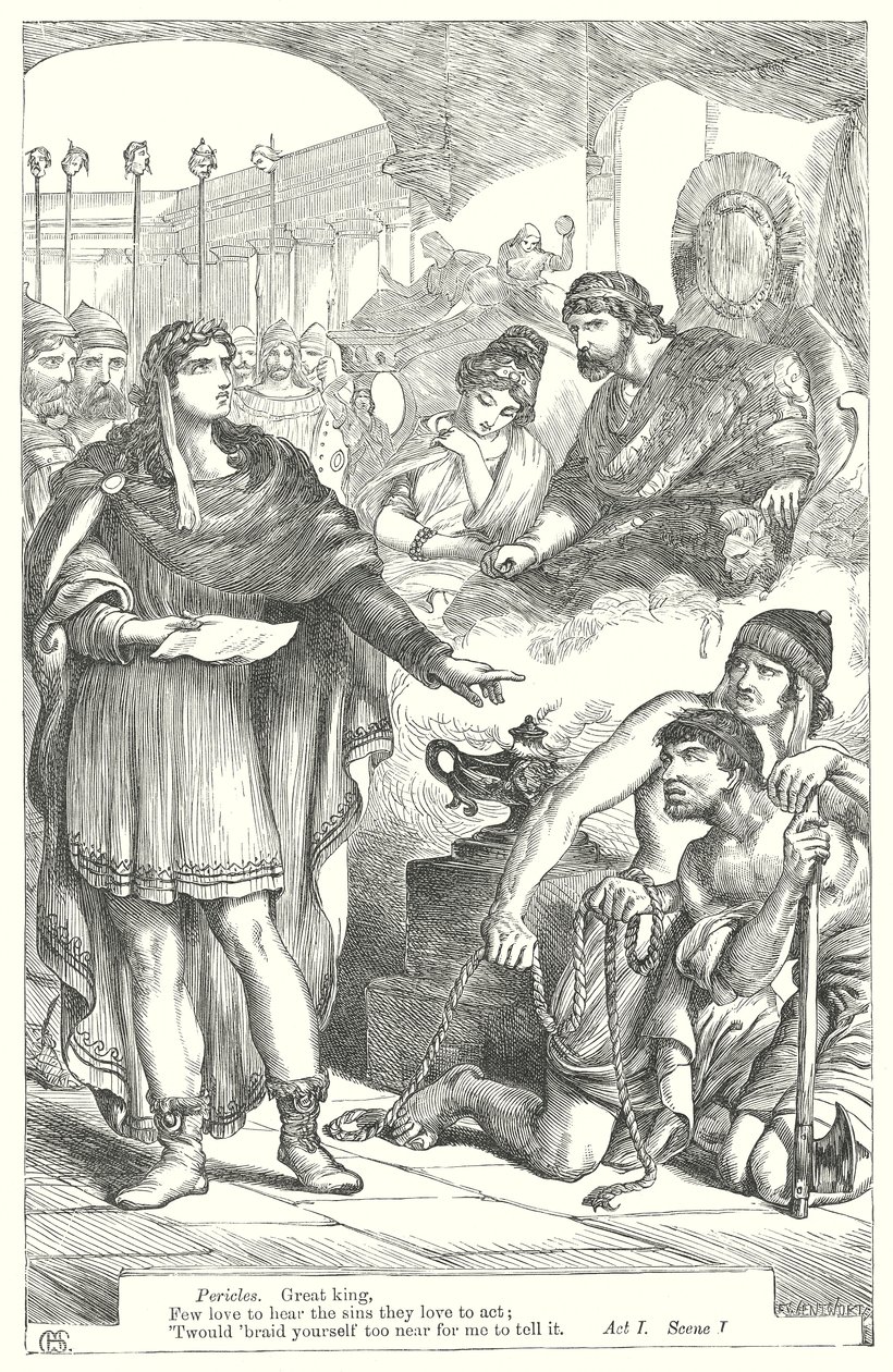 Perikles (gravering) av Henry Courtney (after) Selous