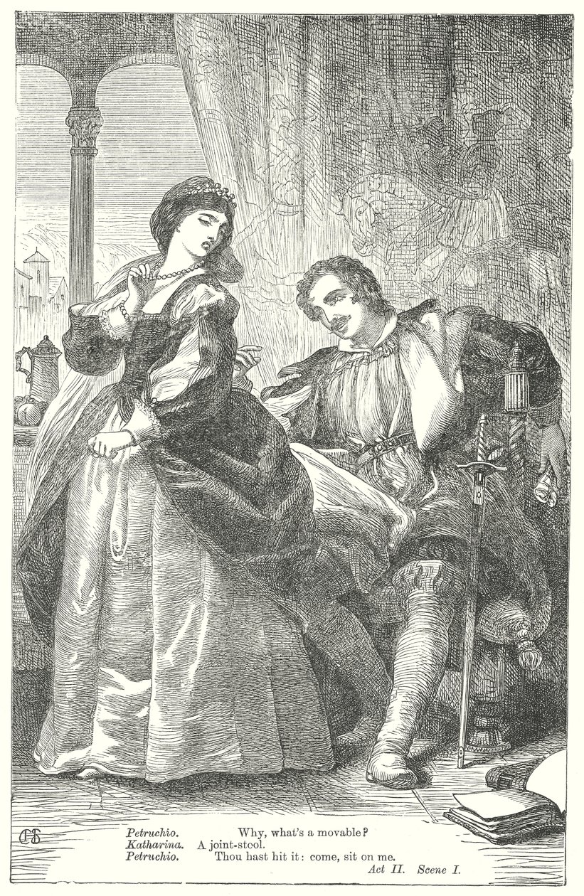 Temmingen av spissmusen (gravering) av Henry Courtney (after) Selous