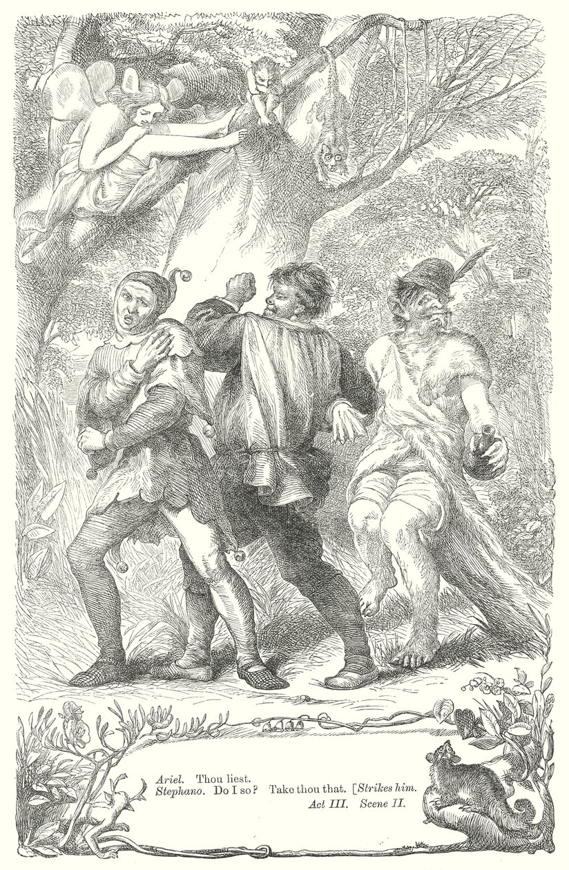 Stormen (gravering) av Henry Courtney (after) Selous