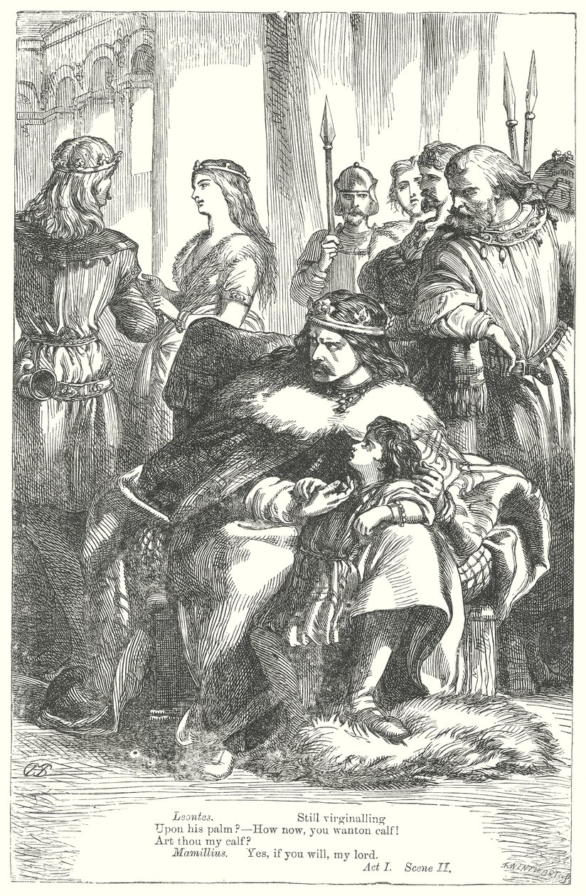 Vintereventyret (gravering) av Henry Courtney (after) Selous