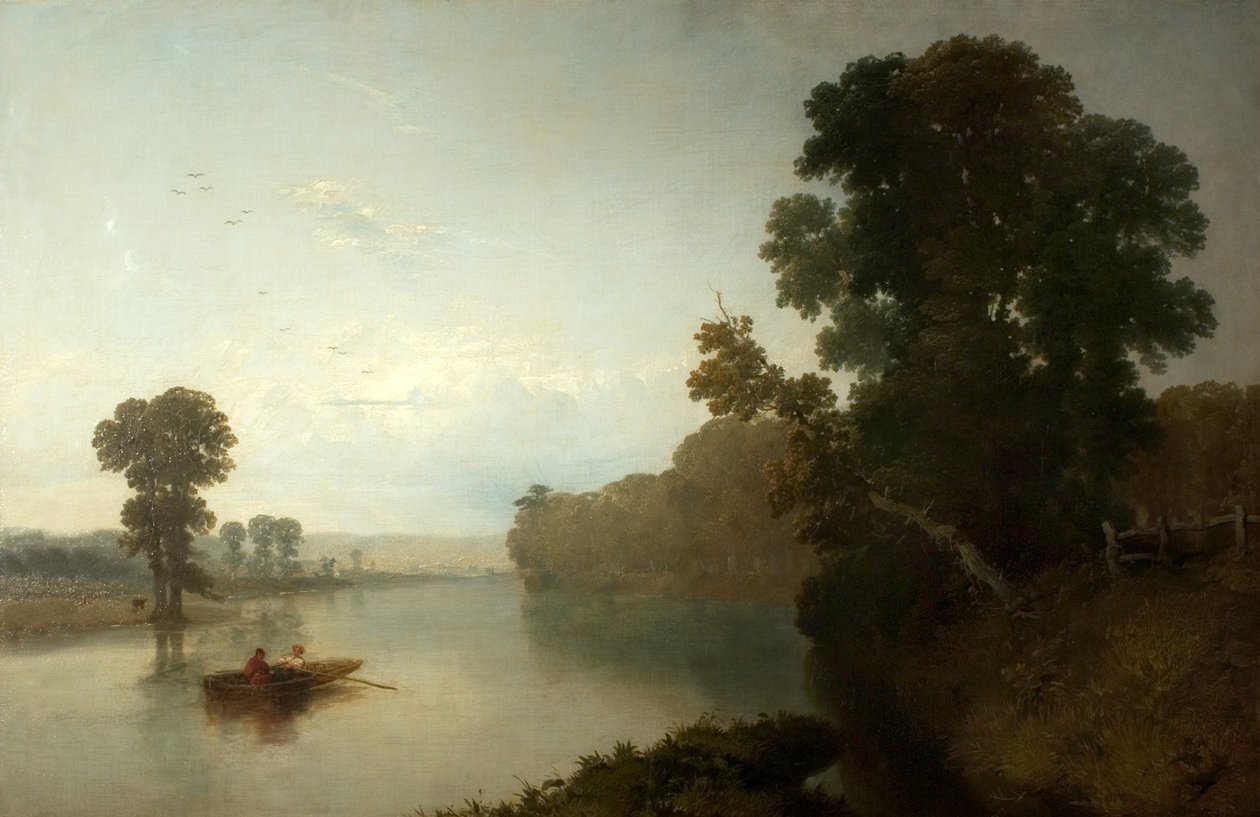 Elven Trent ved Wilford av Henry Dawson