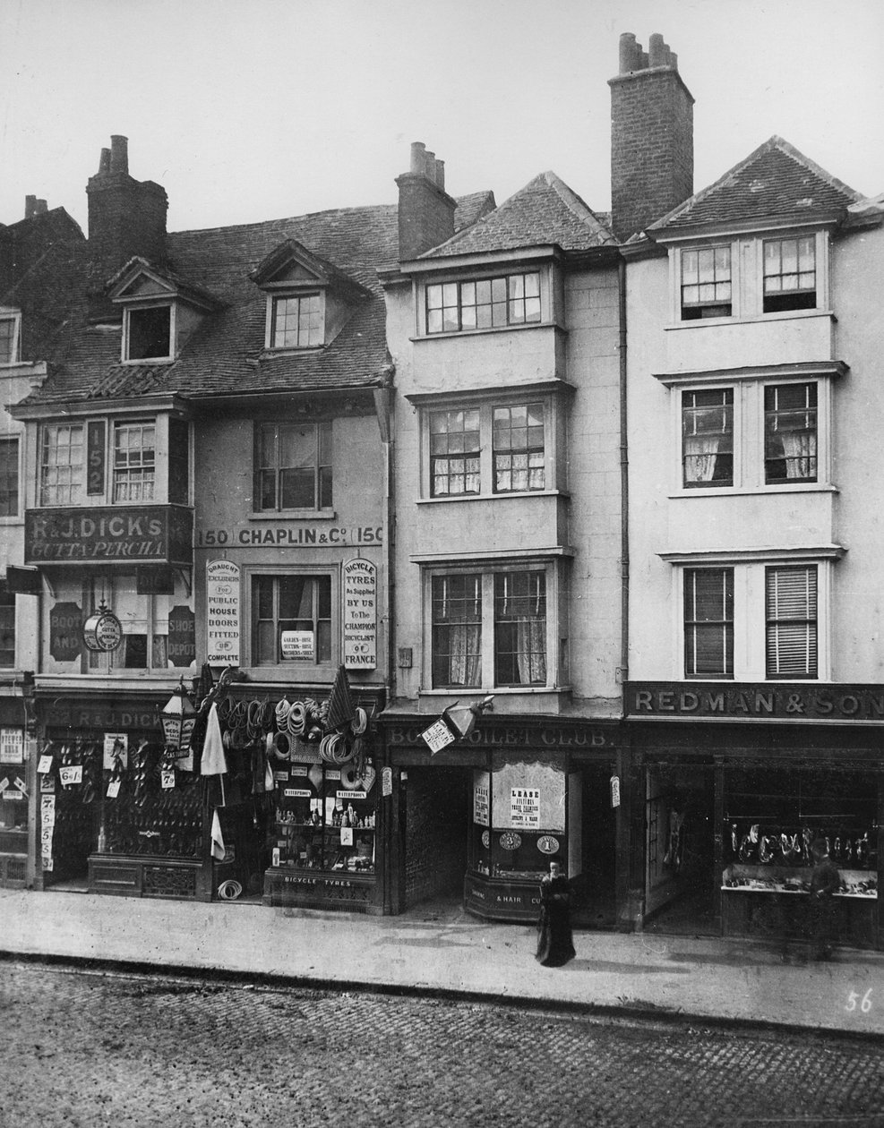Borough High Street, ca. 1881 av Henry Dixon