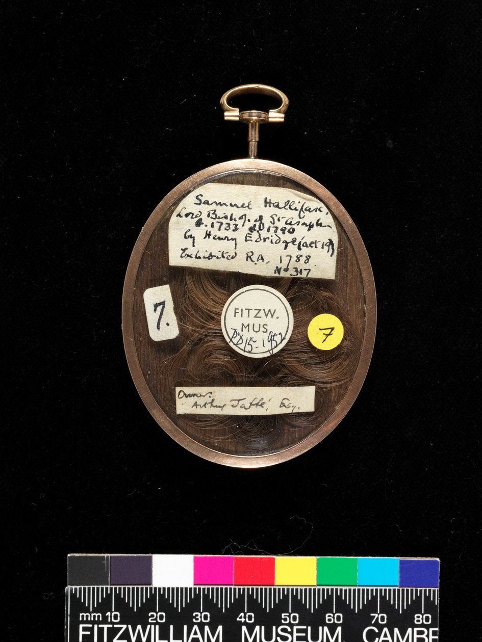 Samuel Hallifax, LL.D., D.D., biskop av Gloucester 1733-90 av Henry Edridge
