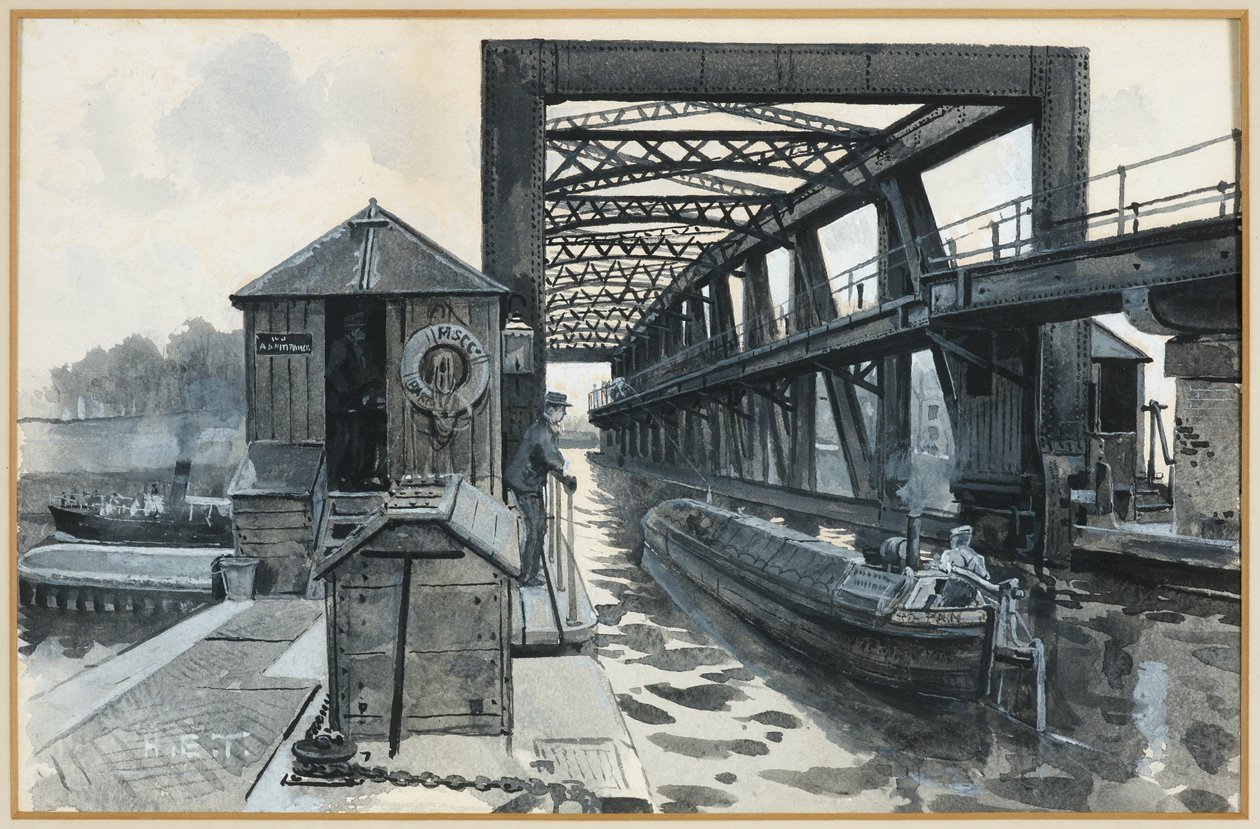 Barton Swing Aquaduct av Henry Edward Tidmarsh