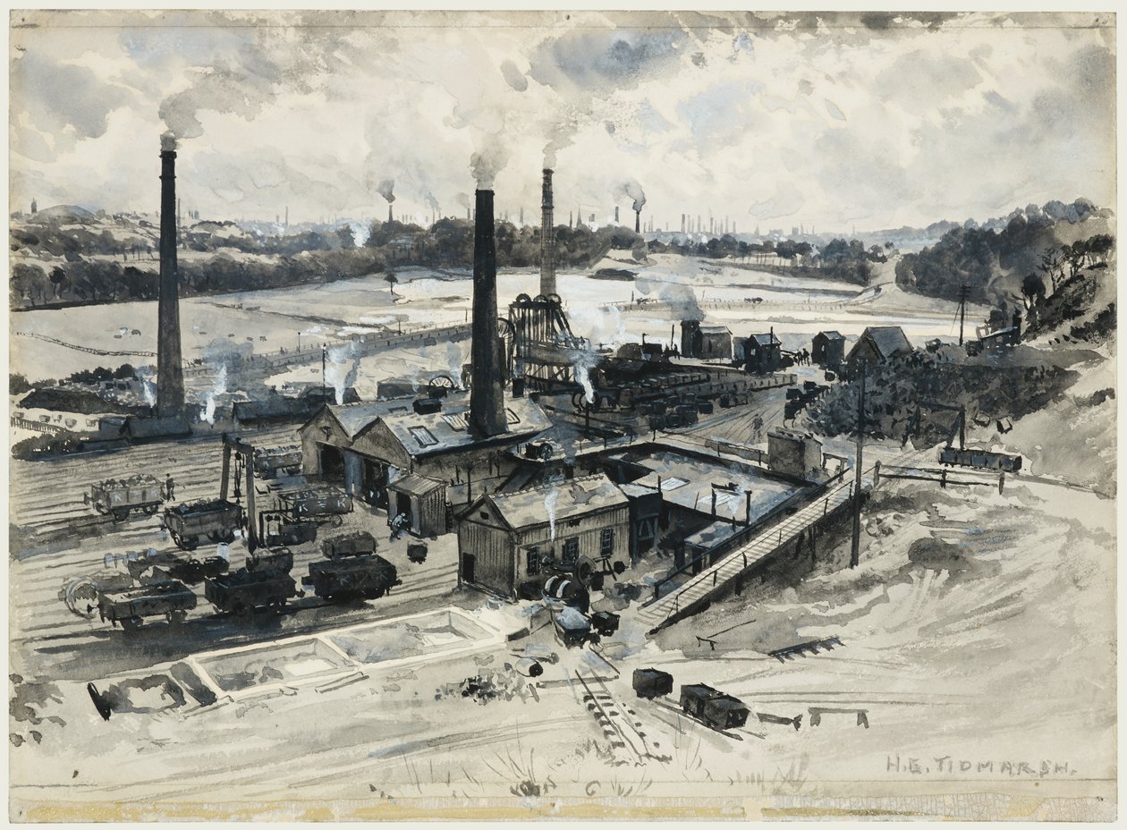 Clifton Hall Colliery av Henry Edward Tidmarsh