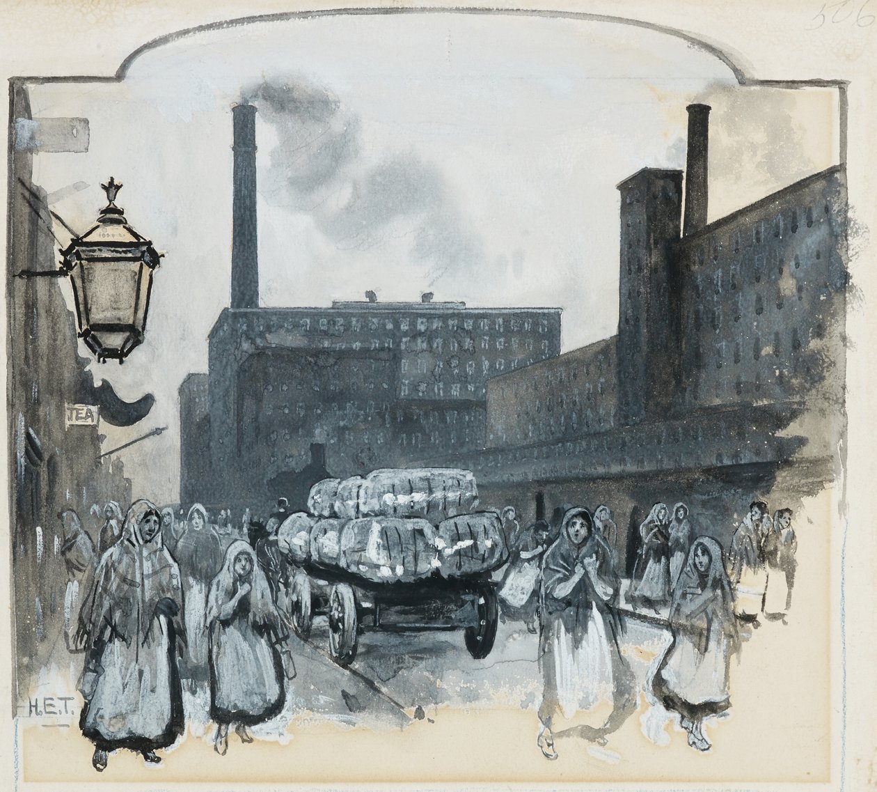 Cotton Mills, Bradford Road av Henry Edward Tidmarsh