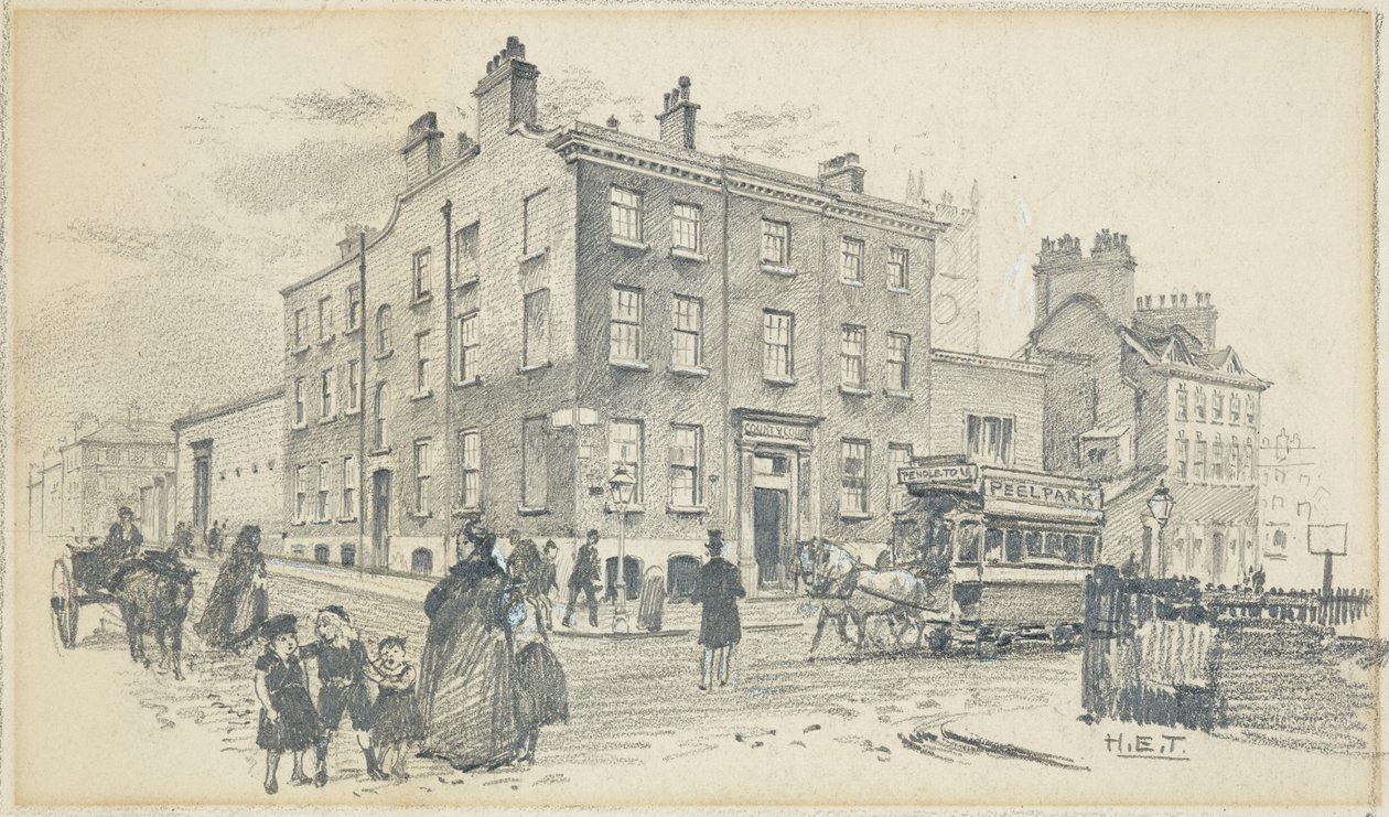 County Court, Old Owen's College, Quay Street av Henry Edward Tidmarsh