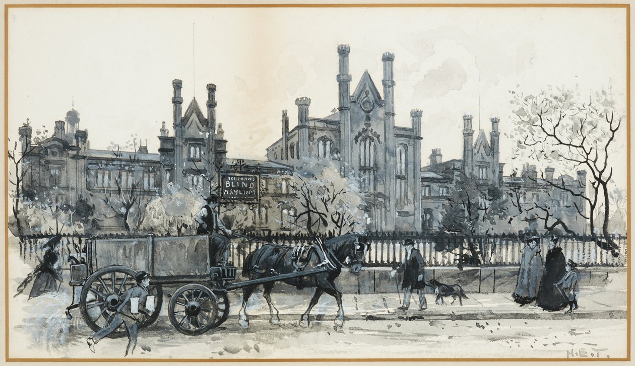 Henshaws blindeasyl og døvestummeskoler. Old Trafford av Henry Edward Tidmarsh