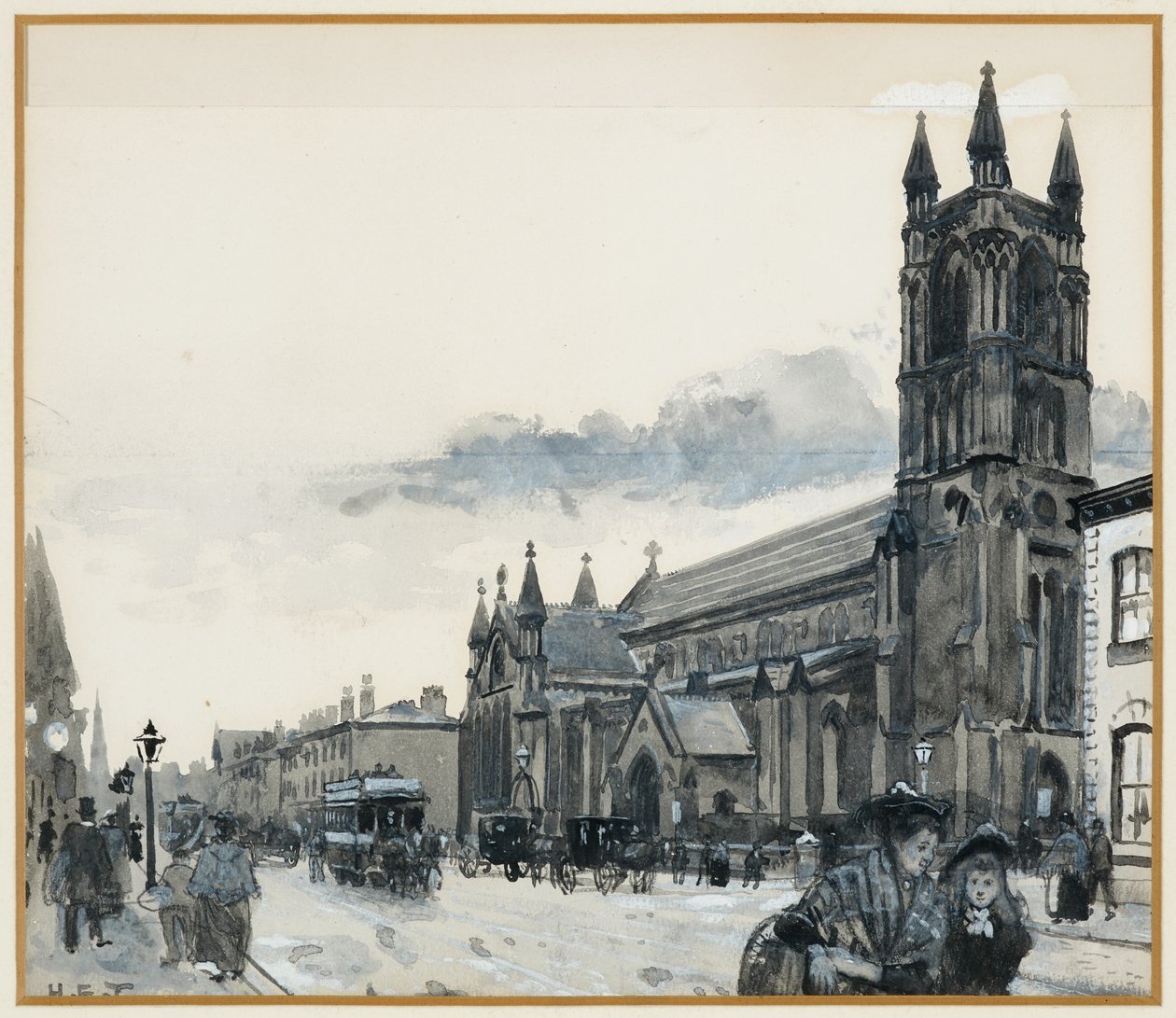 Holy Trinity Church, Stretford Road av Henry Edward Tidmarsh