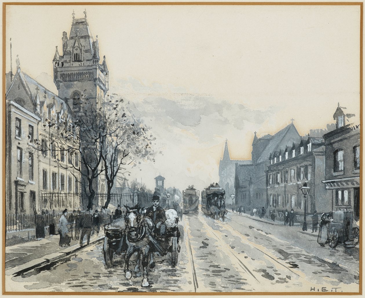 Nicholl's Hospital, Hyde Road av Henry Edward Tidmarsh