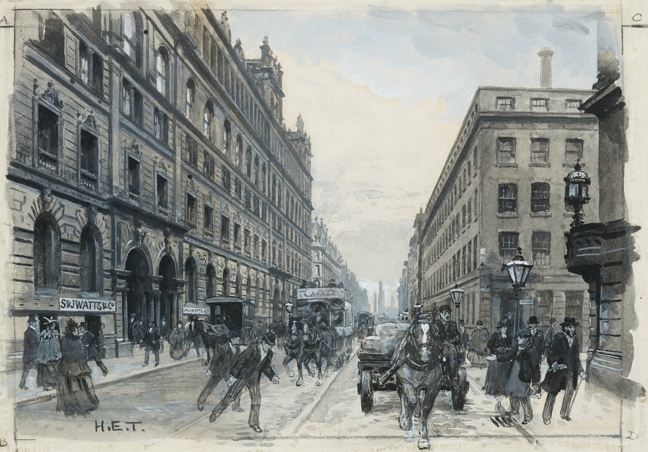 Portland Street Warehouses av Henry Edward Tidmarsh