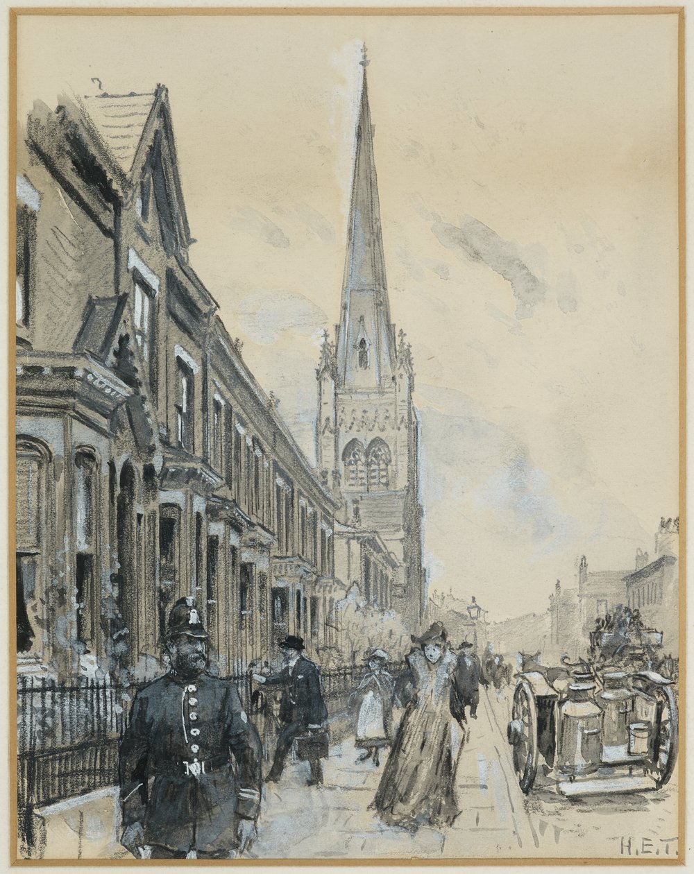 Presbyterian Church, Brunswick Street av Henry Edward Tidmarsh