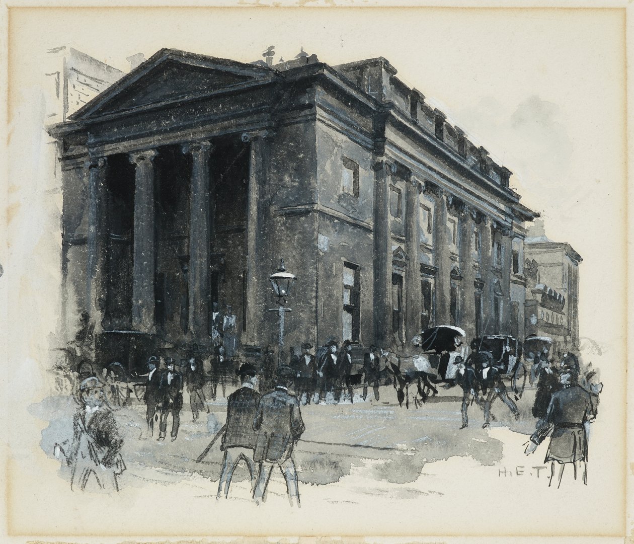 Portico-biblioteket, Mosley Street av Henry Edward Tidmarsh