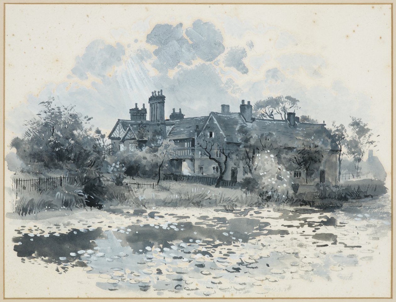 Wardley Old Hall av Henry Edward Tidmarsh