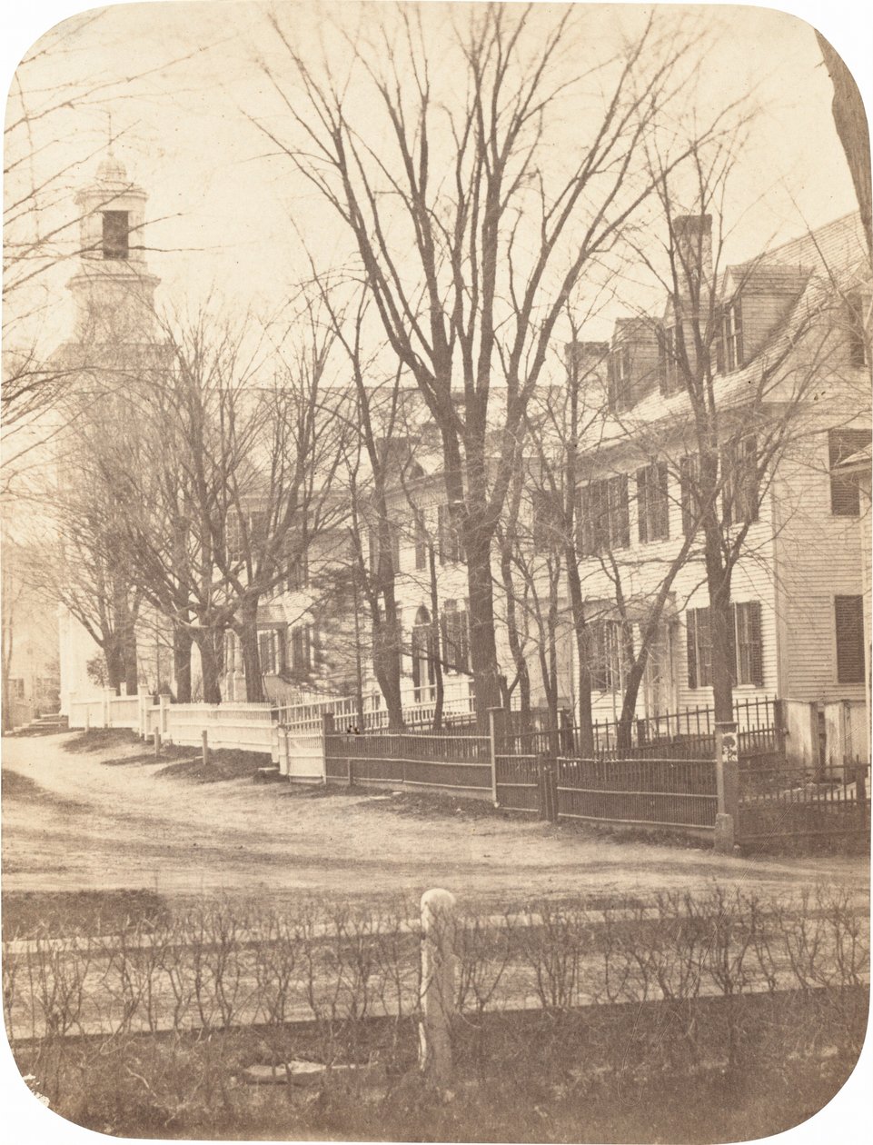 Dartmouth College Church, professor Clement Longs hus, president Nathan Lord