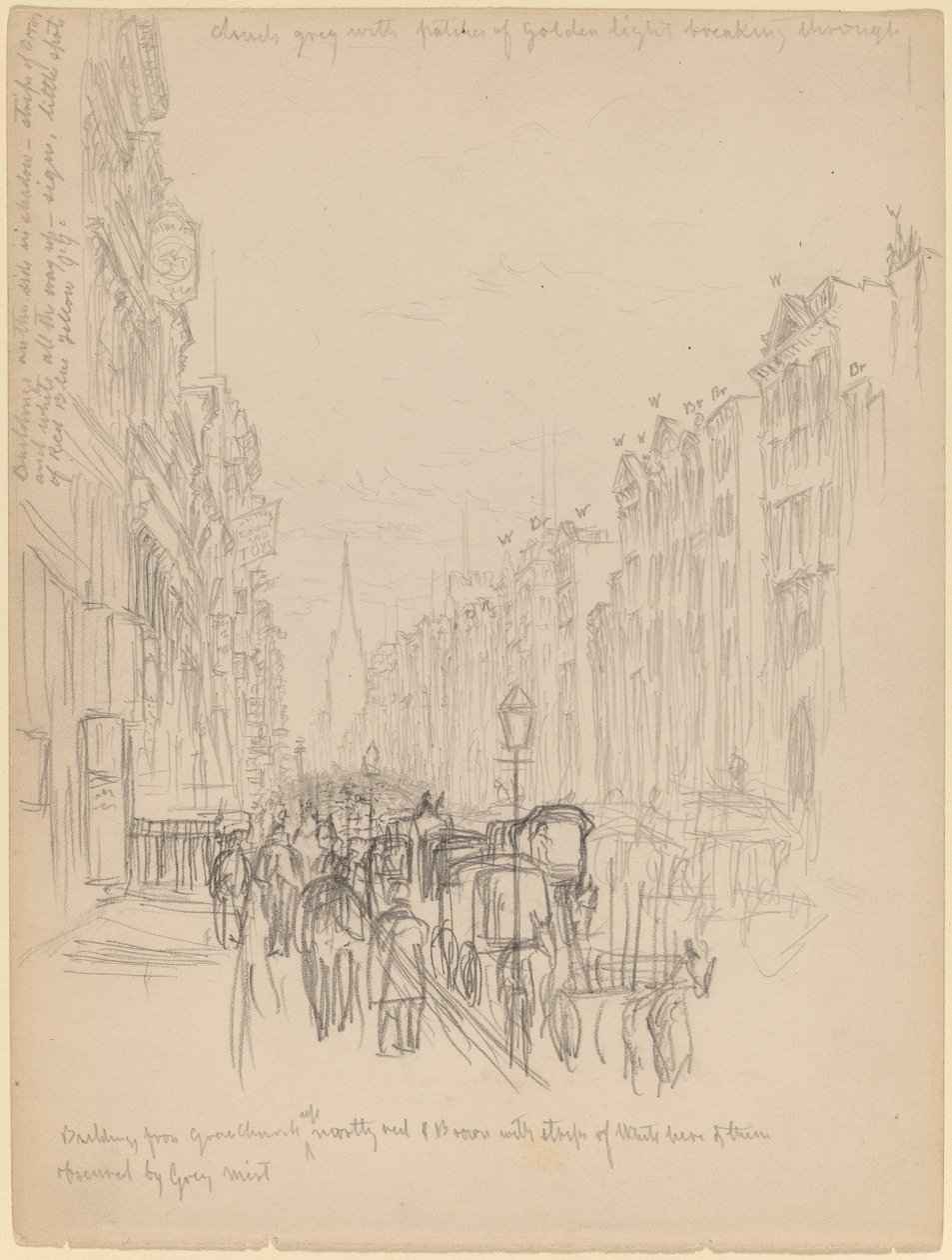 Fifth Avenue Building fra Grace Church av Henry Farrer