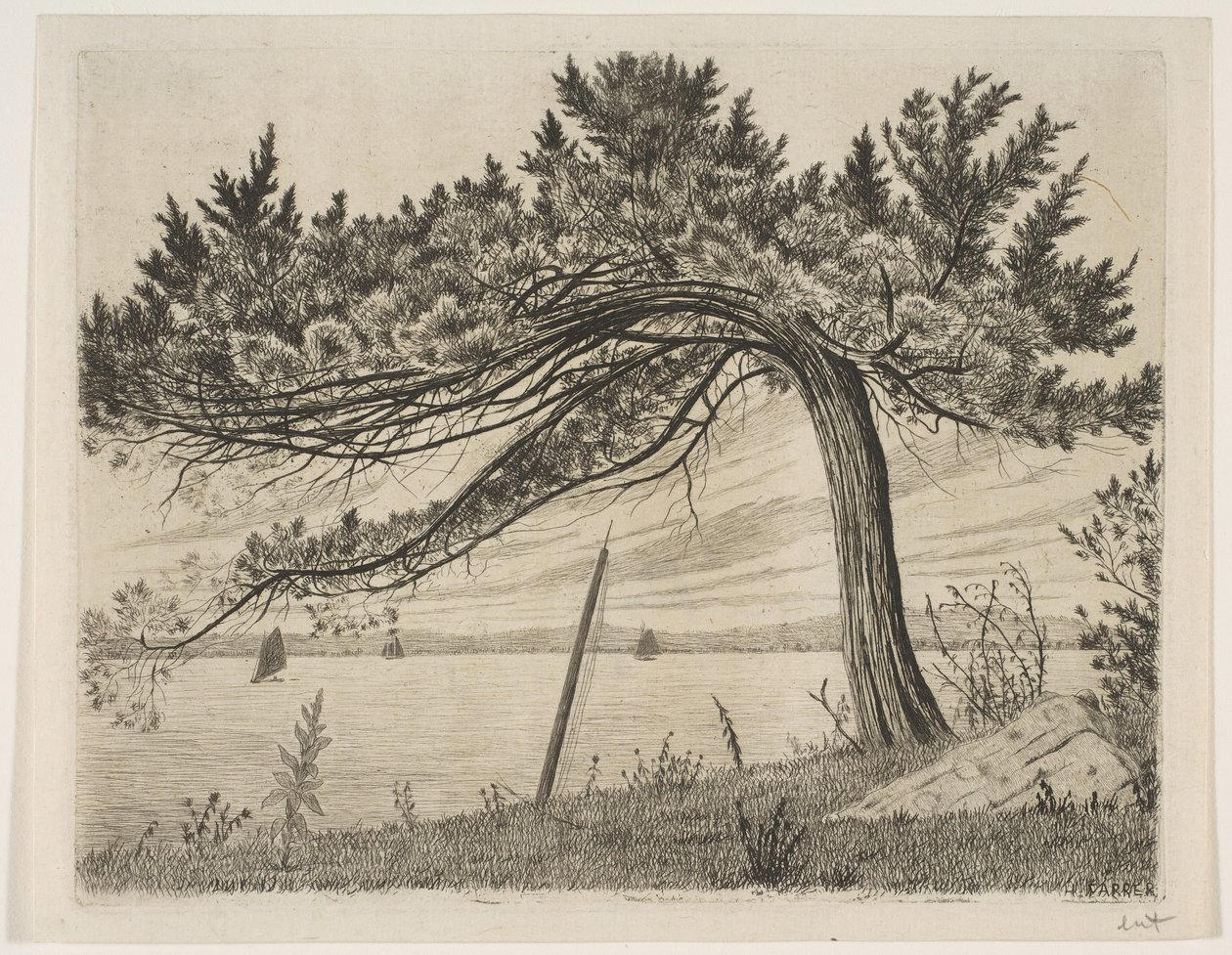 Pelham Bay, ca. 1875. av Henry Farrer