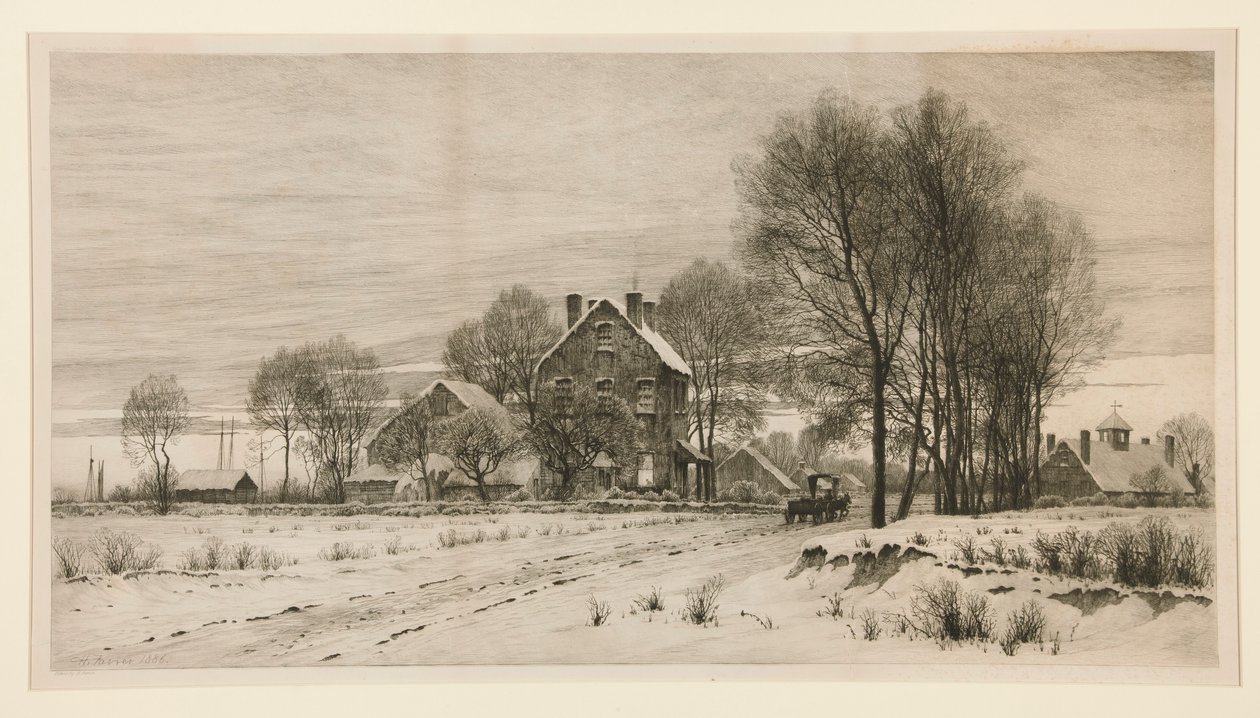 The Day is Ending, The Night is Descending: En ettermiddag i februar av Henry Farrer