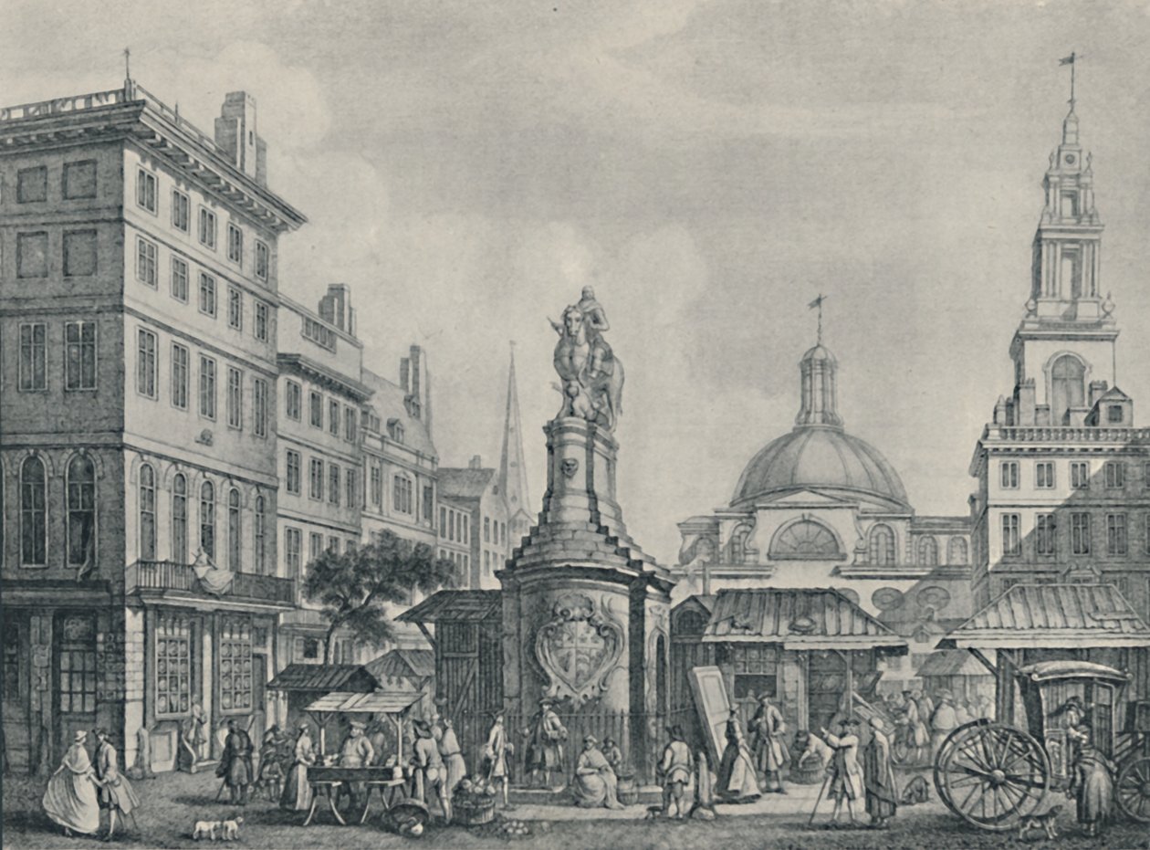 Aksjemarkedet, 1738, 1920 av Henry Fletcher
