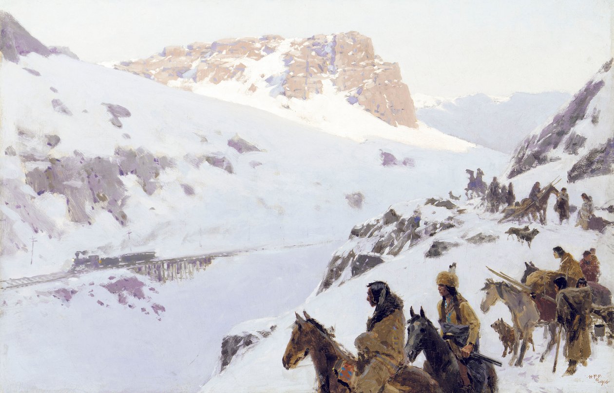 En ny dags morgen, 1906 av Henry Francois Farny