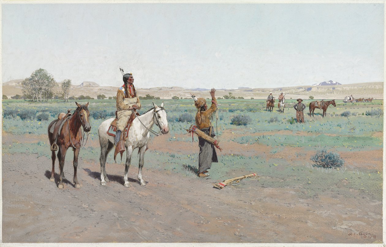 Fredens tegn, 1898 av Henry Francois Farny