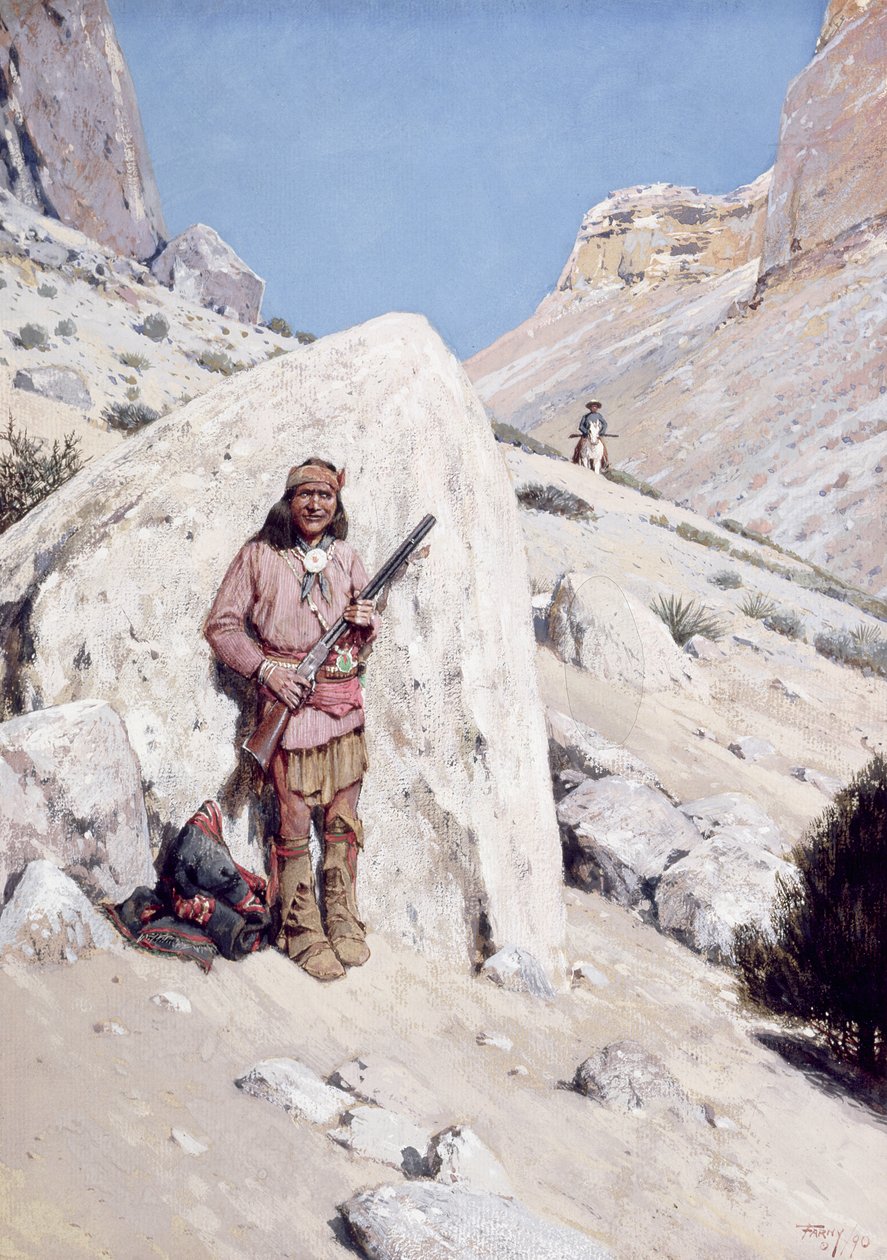 Spenning, 1890 av Henry Francois Farny