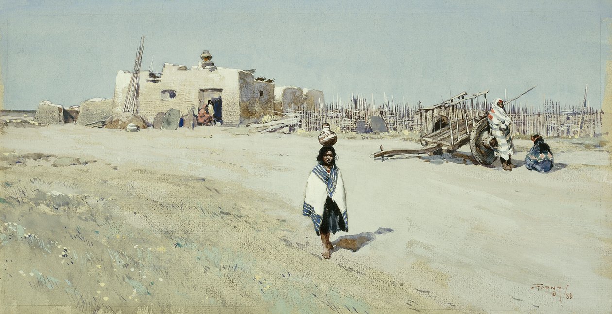 Vannbærerne, 1888 av Henry Francois Farny