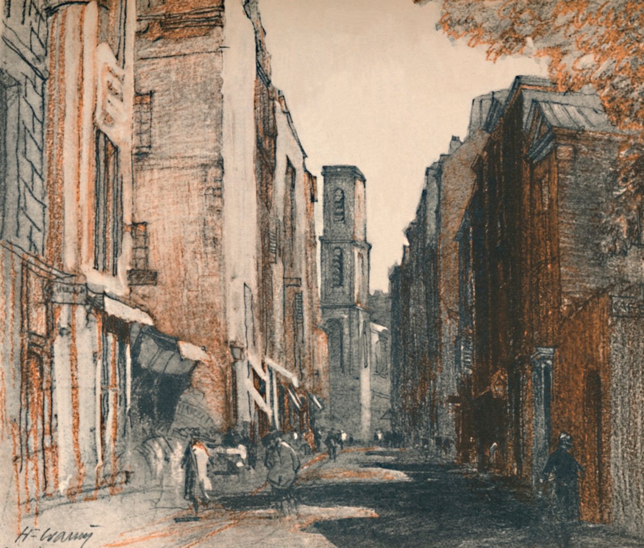 De kan egentlig kalles landsbybutikker, c1927, 1927 av Henry Franks Waring