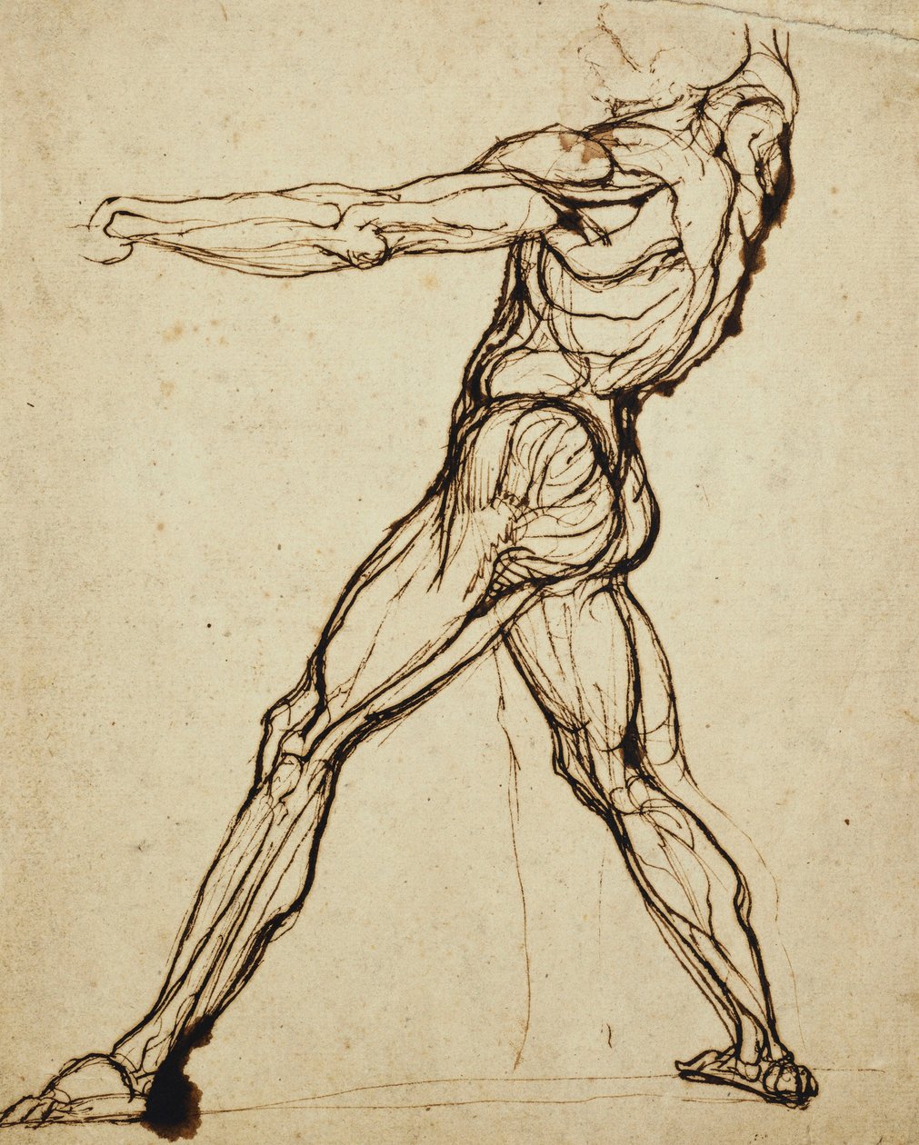 Et nakenkast, av Johann Heinrich Füssli