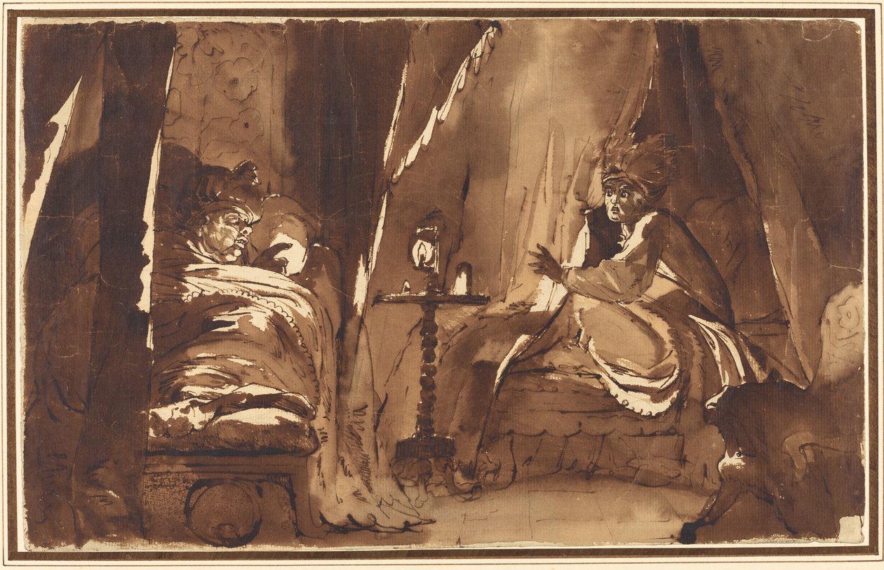 Midnatt av Johann Heinrich Füssli