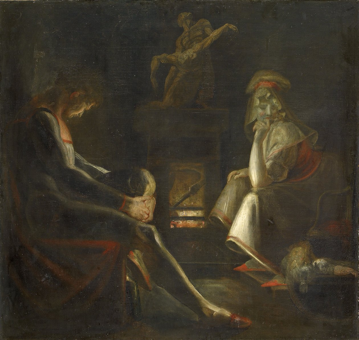 Stillhet, 1786-99 av Johann Heinrich Füssli
