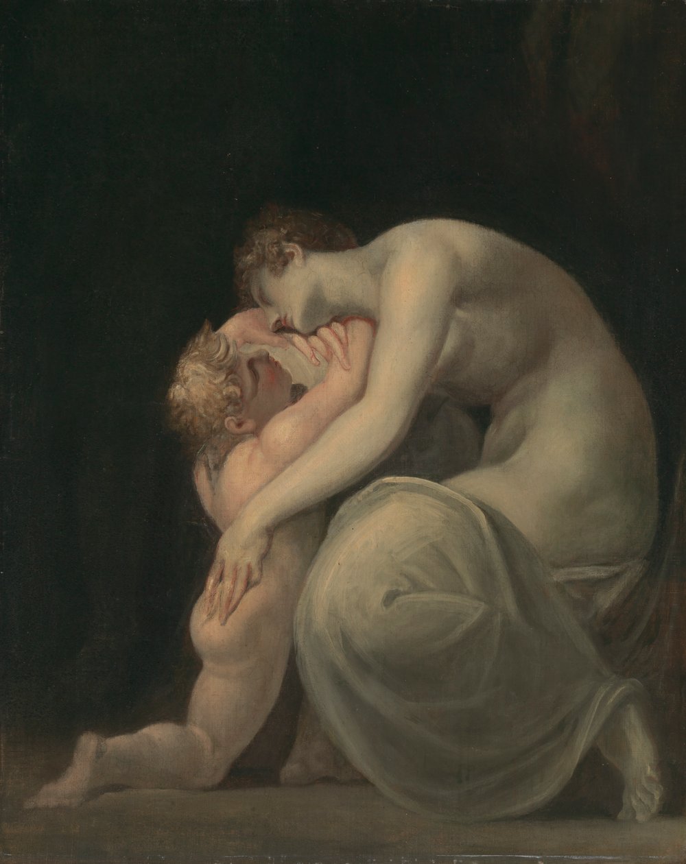 Tekemessa og Eurysakes av Johann Heinrich Füssli
