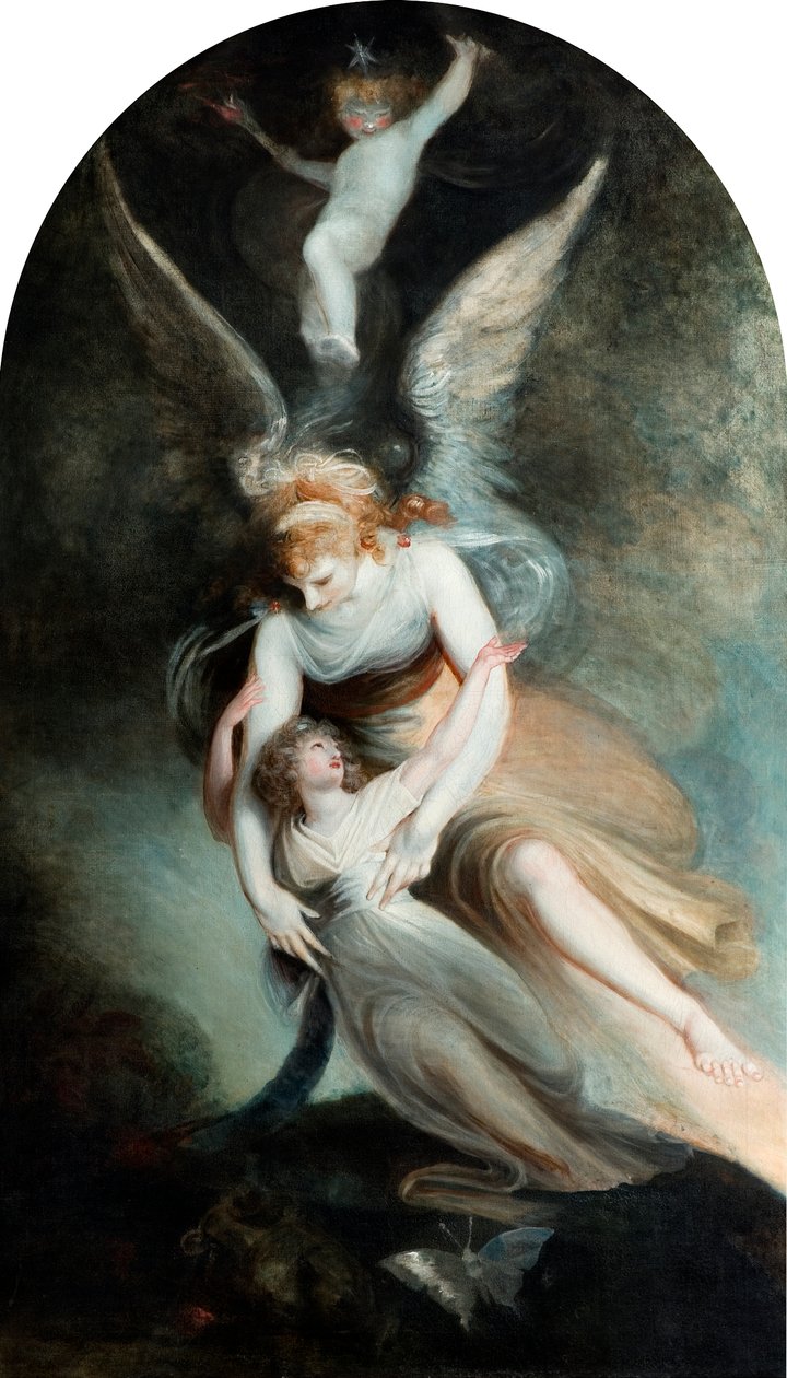 The Apotheosis of Penelope Boothby, 1792 av Johann Heinrich Füssli