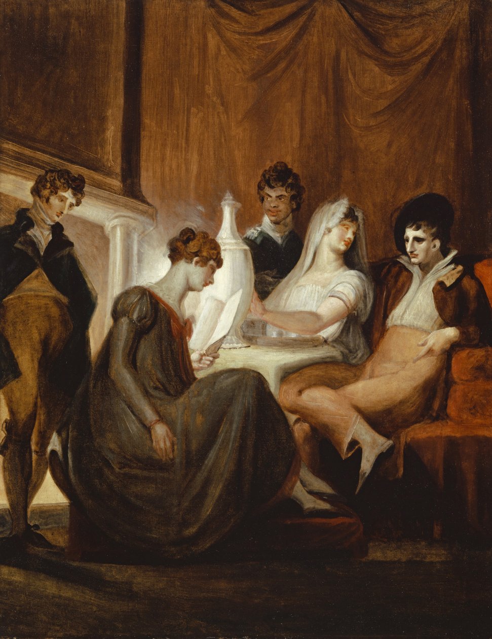 Avisen på landet, 1806-7 av Johann Heinrich Füssli