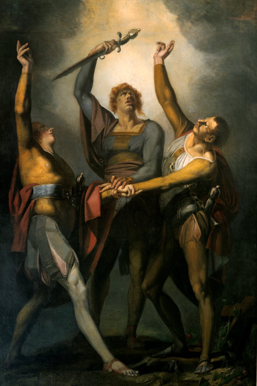 Rutliens ed, 1778-1781 av Johann Heinrich Füssli