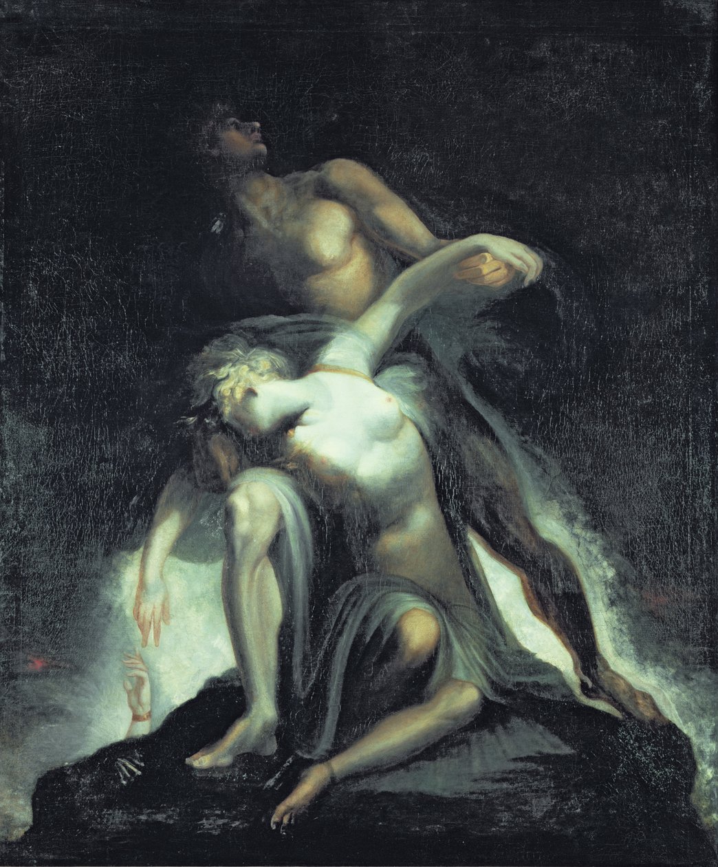 Vision of the Deluge, fra "Paradise Lost" av John Milton (1608-74) av Johann Heinrich Füssli