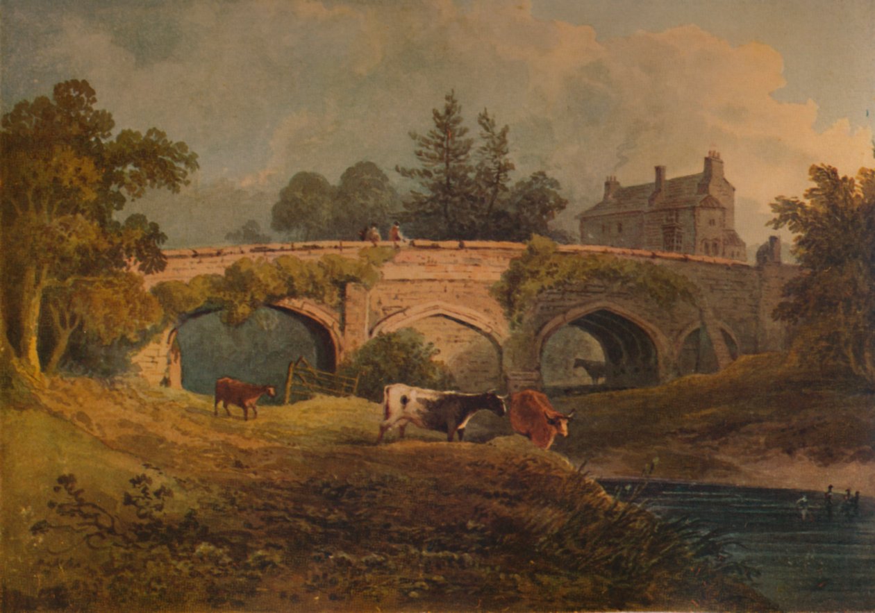 Eltham Bridge, Kent, 1800-tallet, 1935 av Henry Gastineau