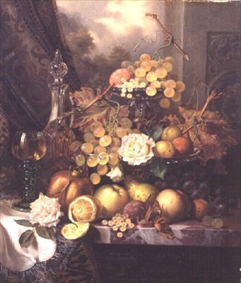 Stilleben med frukt av Henry George Todd