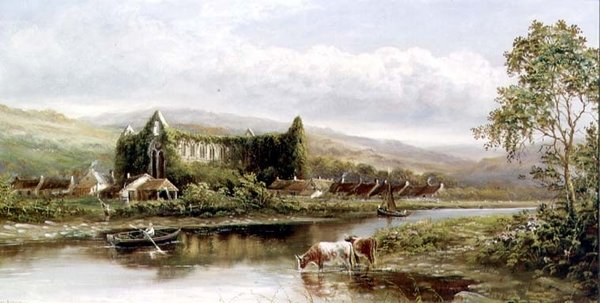 Tintern Abbey av Henry Harris