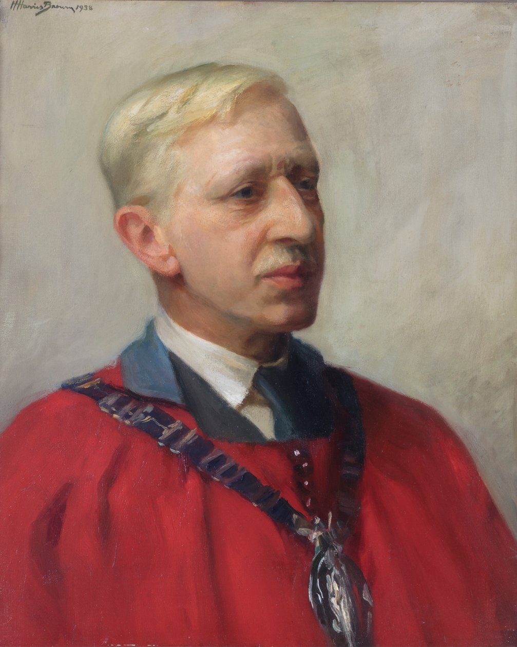 Portrett av Richard Garbe av Henry Harris Brown