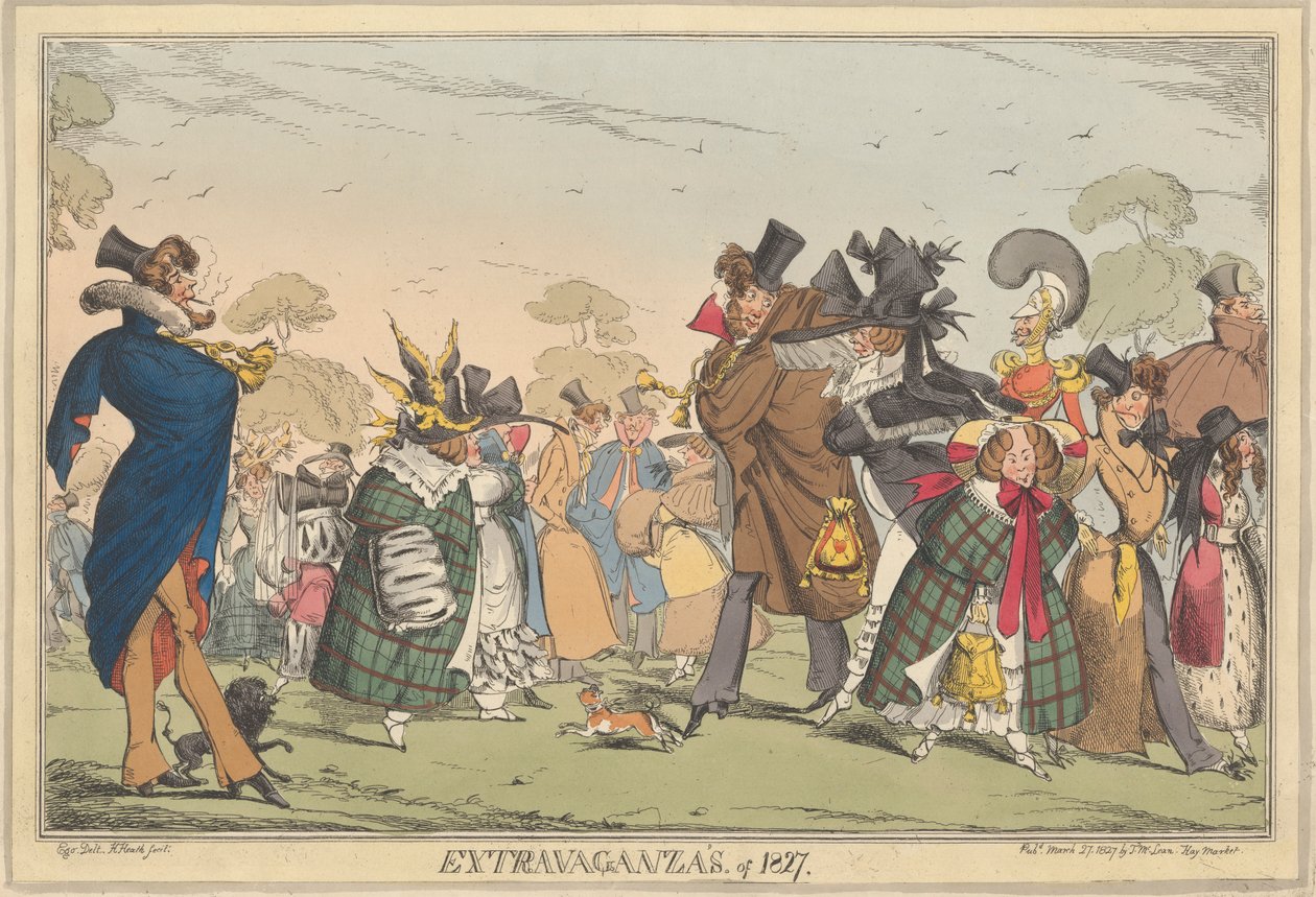 Extravaganza fra 1827 av Henry Heath