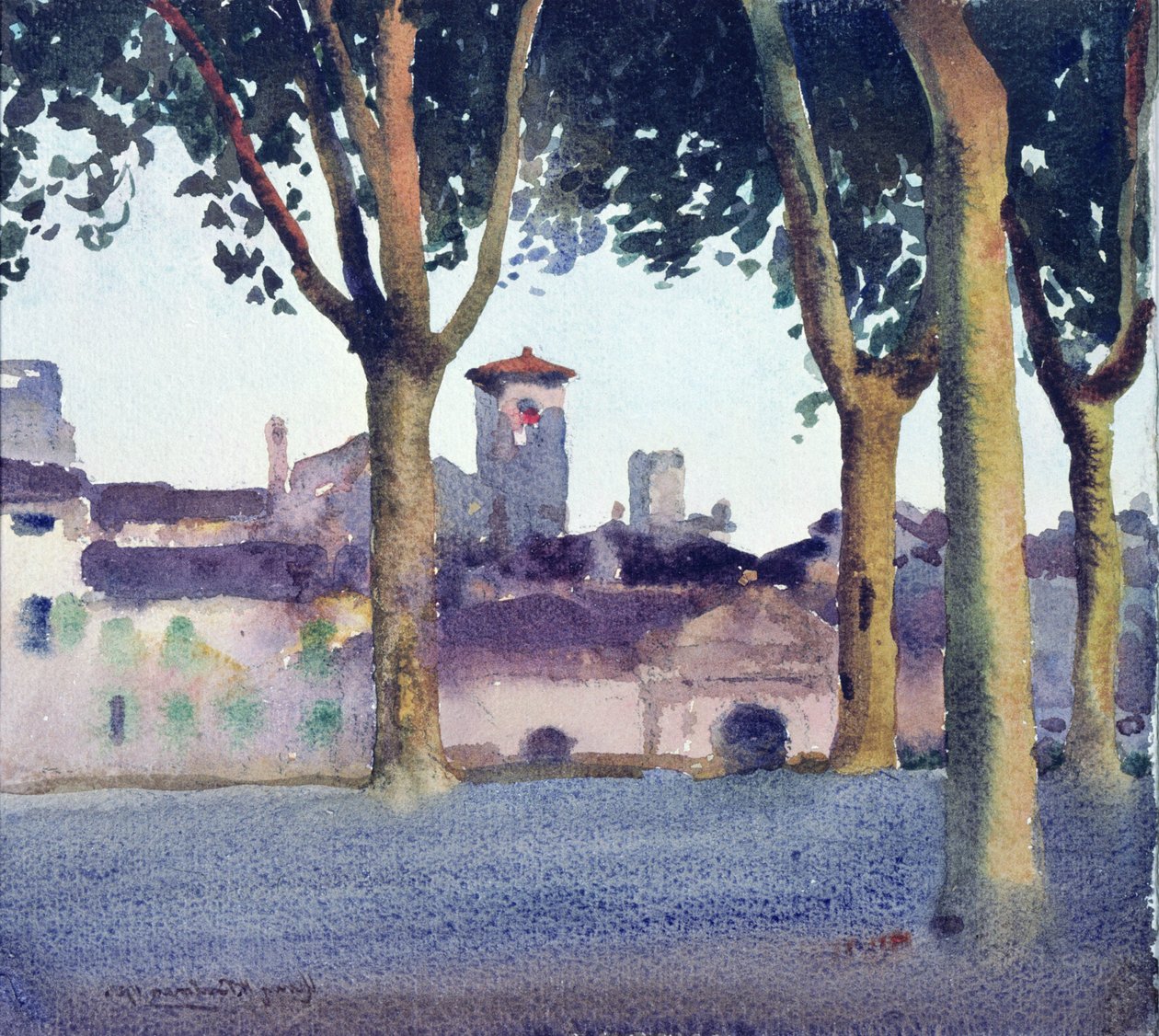 På veggene, Lucca av Henry Herbert Bulman